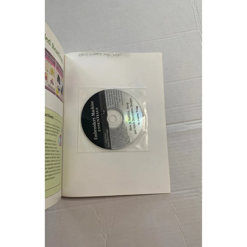 Embroidery Machine Essentials book